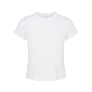 SKIMS White Relaxed Shrunken T-Shirt